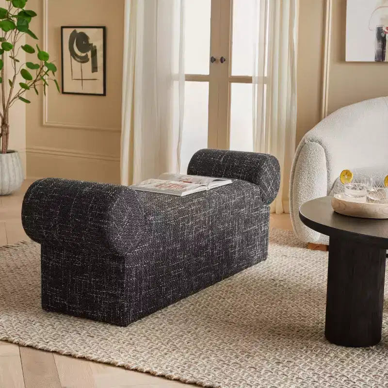 ALargeernon Bench - BCH3402 - Black - Safavieh