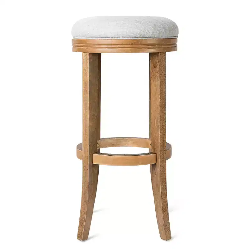 Maven Lane Eva Kitchen Bar Stool with Fabric Upholstery 31
