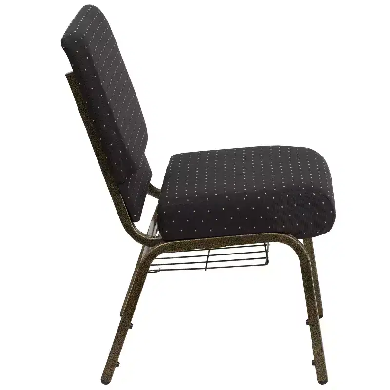 Flash Furniture HERCULES Series 21''W Church Chair with Book Rack