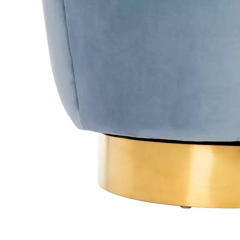 Arrow Swivel Velvet Chair - SFV4711 - Safavieh Couture