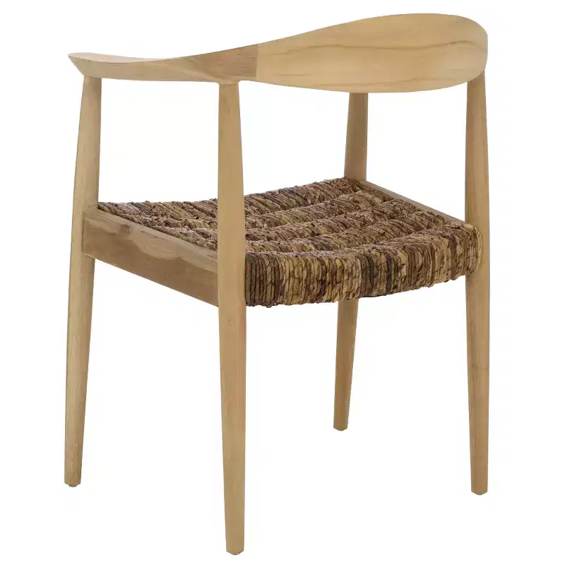 Bandelier Banana Weaved Dining Chair - DCH1217 - Natural/Natural - Safavieh