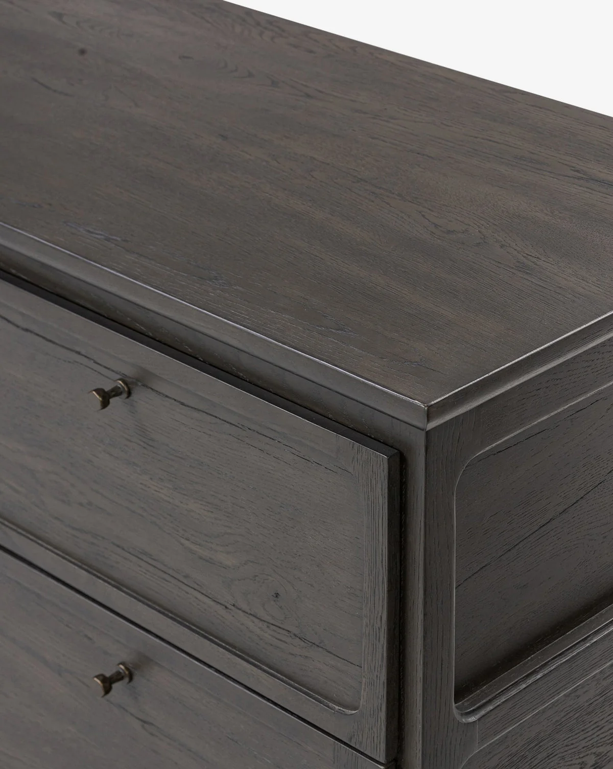 Modern Oak Sideboard with Warm Finish & Ample Storage for Living Room