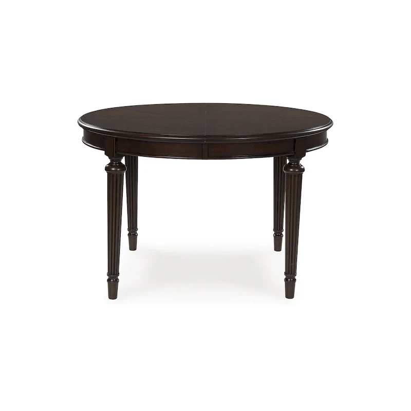 Signature Design by Ashley Lavinton Brown Dining Extension Table - 47.75 W x 72 D x 30.25 H