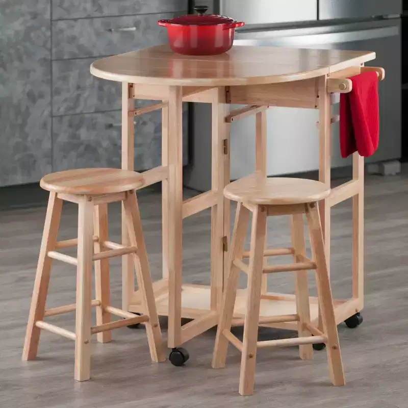 3pc Burnett Space Saver Set Beech - Winsome