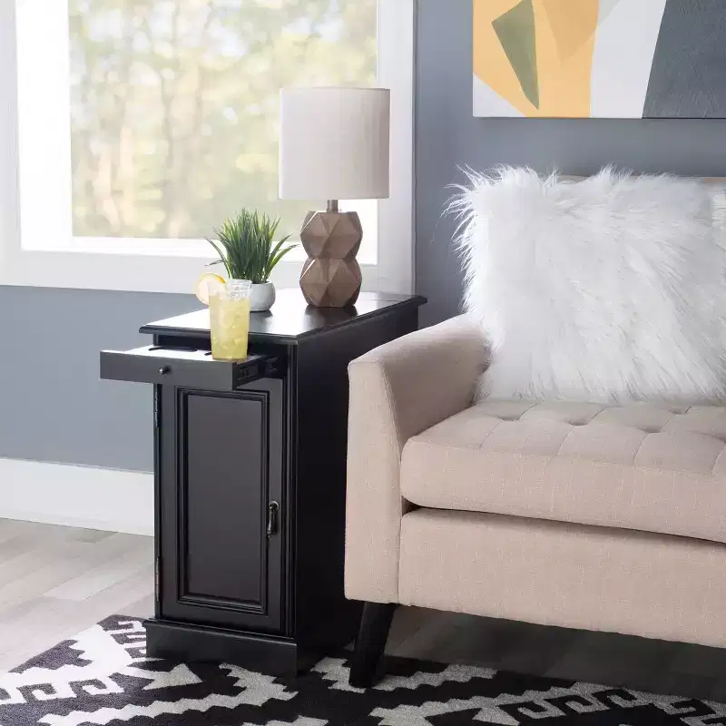 Felix Accent Table with USB Charging Station - Powell Company