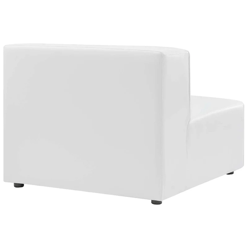 Mingle Vegan Leather 4-Piece Sectional Sofa