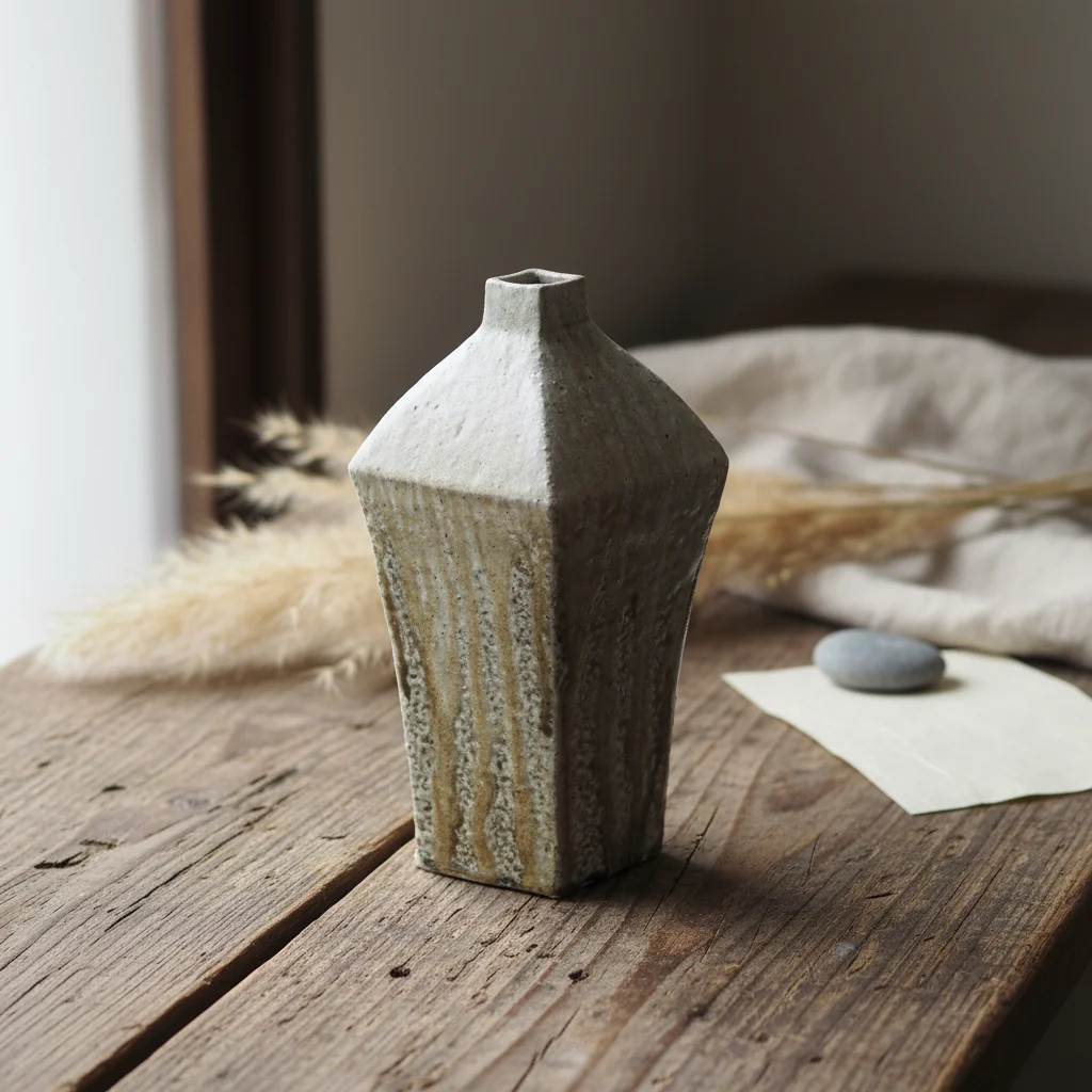 Ash Wood-Fired Vase
