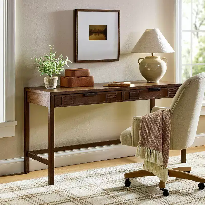 Dosinia 60" Desk Brown - ™ designed with