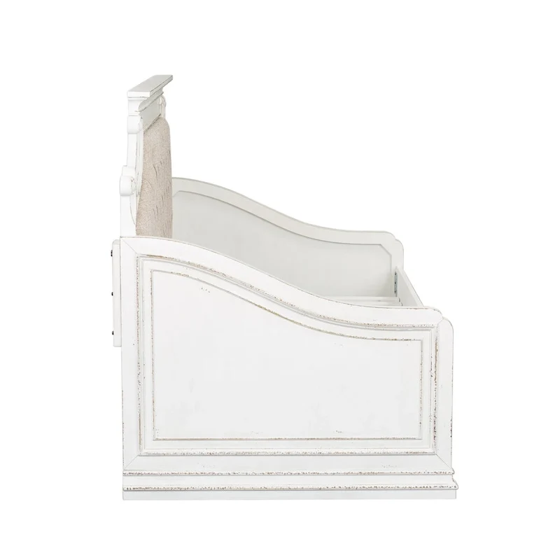 Antique White Twin Daybed without Trundle
