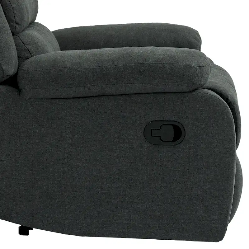 2 Set Classic and Traditional Manual Recliner Chair
