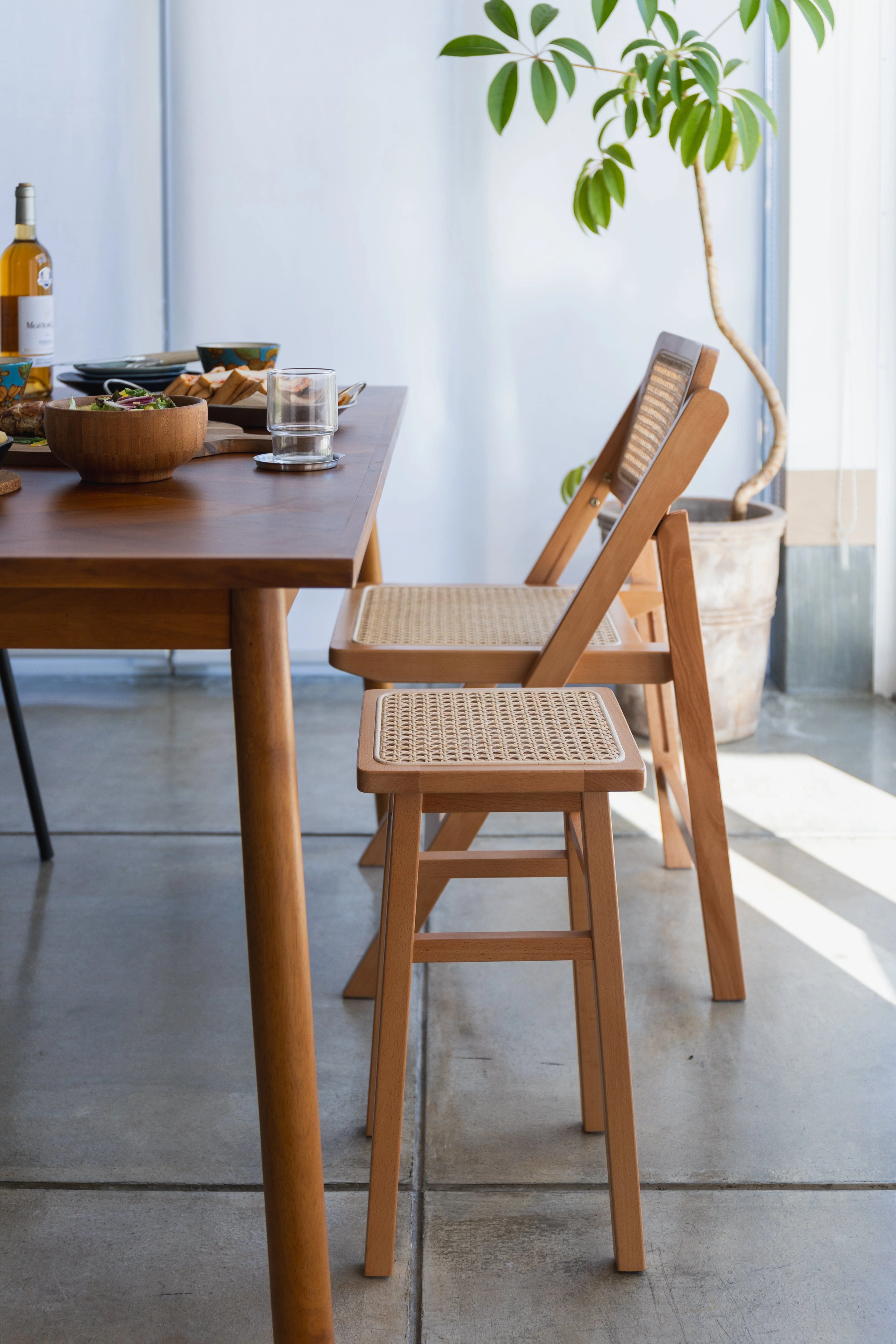 Multi-Tone Accent Stool