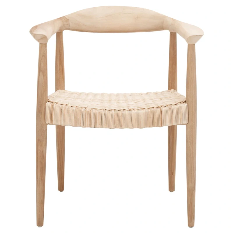 Wilda Rope Rattan Accent Chair - 24.8 W x 18.9 L x 30.7 H