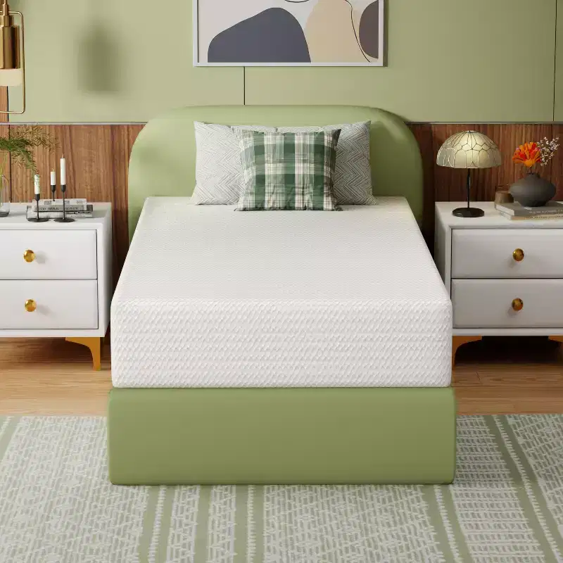 BestMassage 10 Inch Mattress Gel Memory Foam Mattress Medium Firmness Mattresses for Cool Sleep & Pressure Relief CertiPUR-US Certified