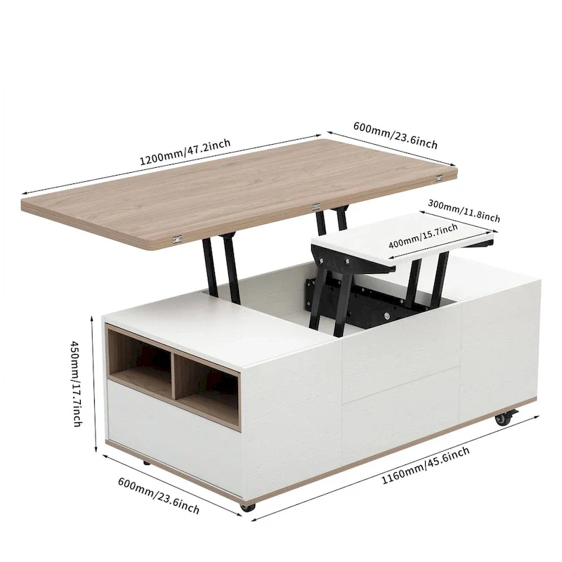 Modern Lift Top Coffee Table