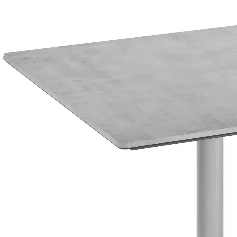 Flash Furniture Acadia Tabletop with TopGuard HPL Technology and Table Height X-Base