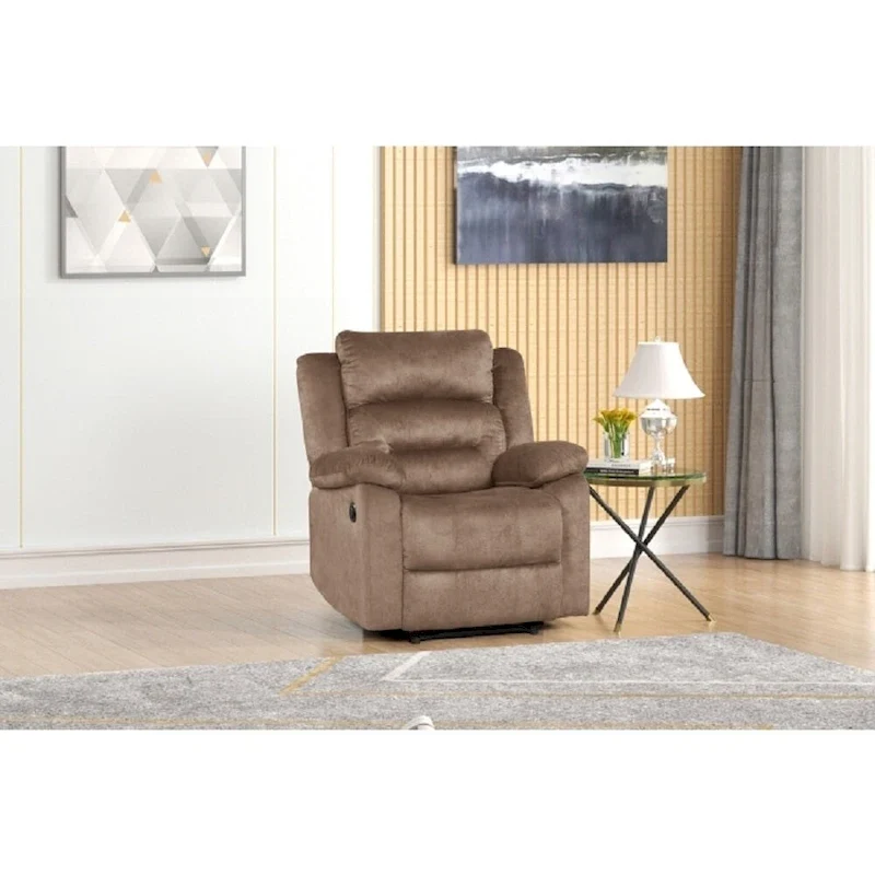 3Pc Power Reclining Sofa Couch Set, Modern Living Room Set