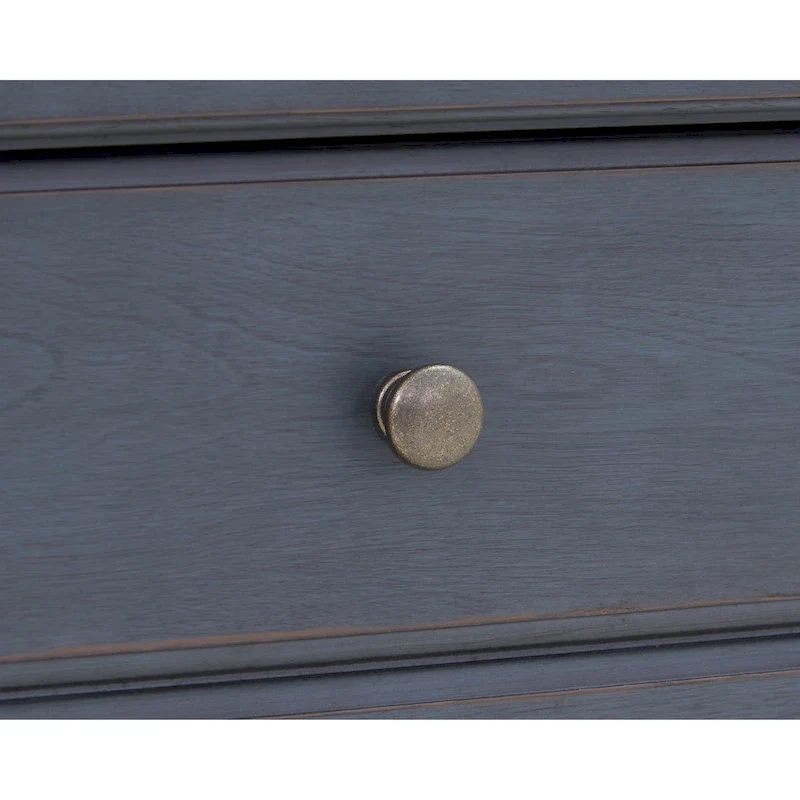 Americana Nightstand, No Assembly Required, Corduroy Blue Finish