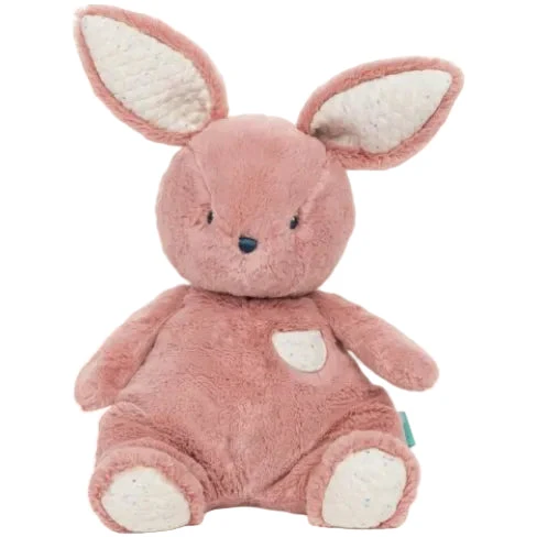 Soft Bunny Rabbit Plush Stuffed Animal Toy Pink 12.5 Inch