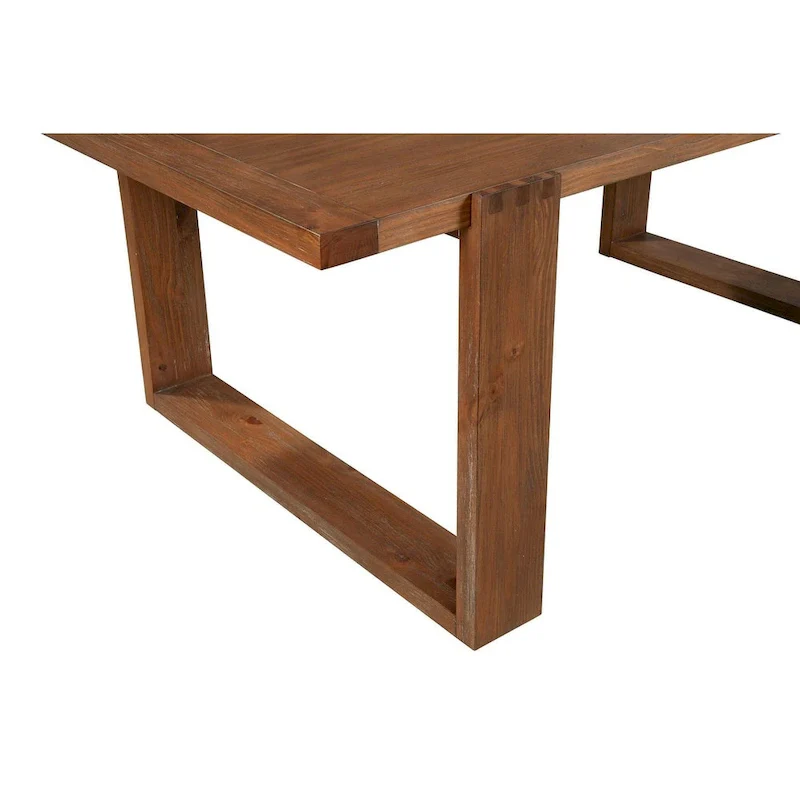 Ayala Wood Dining Table in Antique Cappuccino
