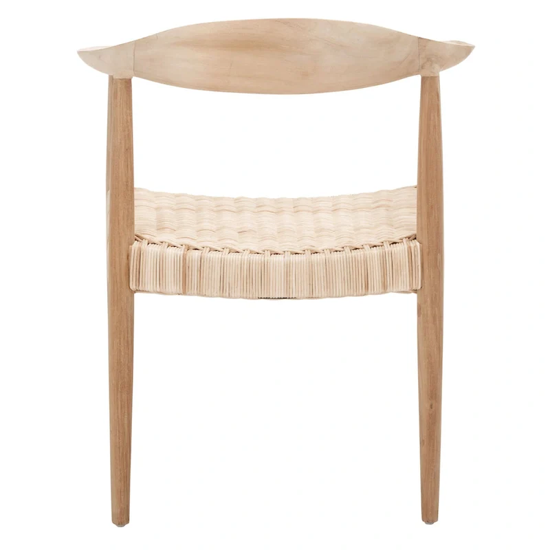Wilda Rope Rattan Accent Chair - 24.8 W x 18.9 L x 30.7 H