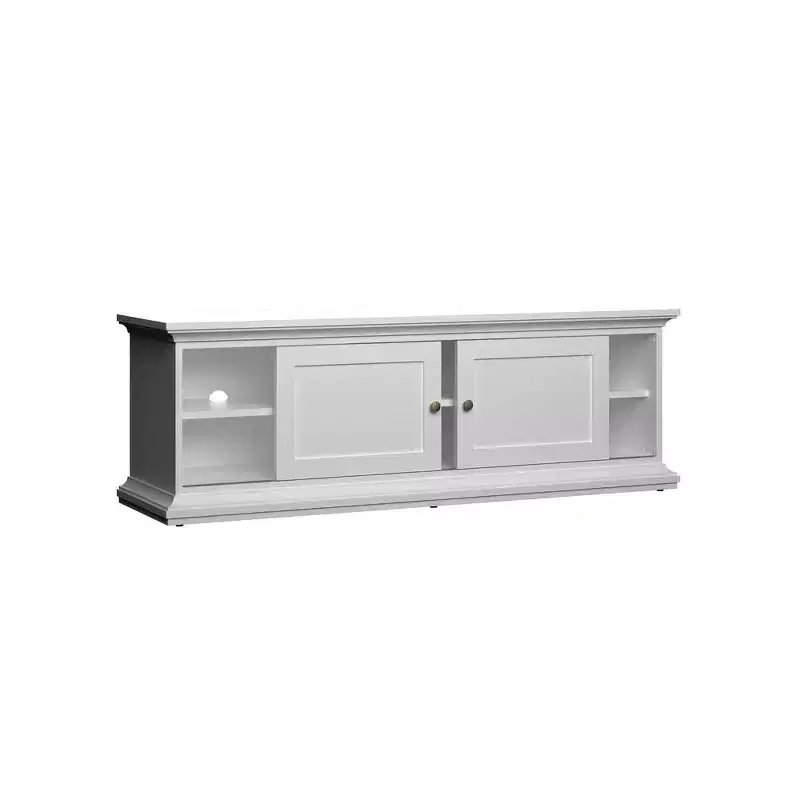 Tvilum, Sonoma 2 Sliding Door TV Stand, White