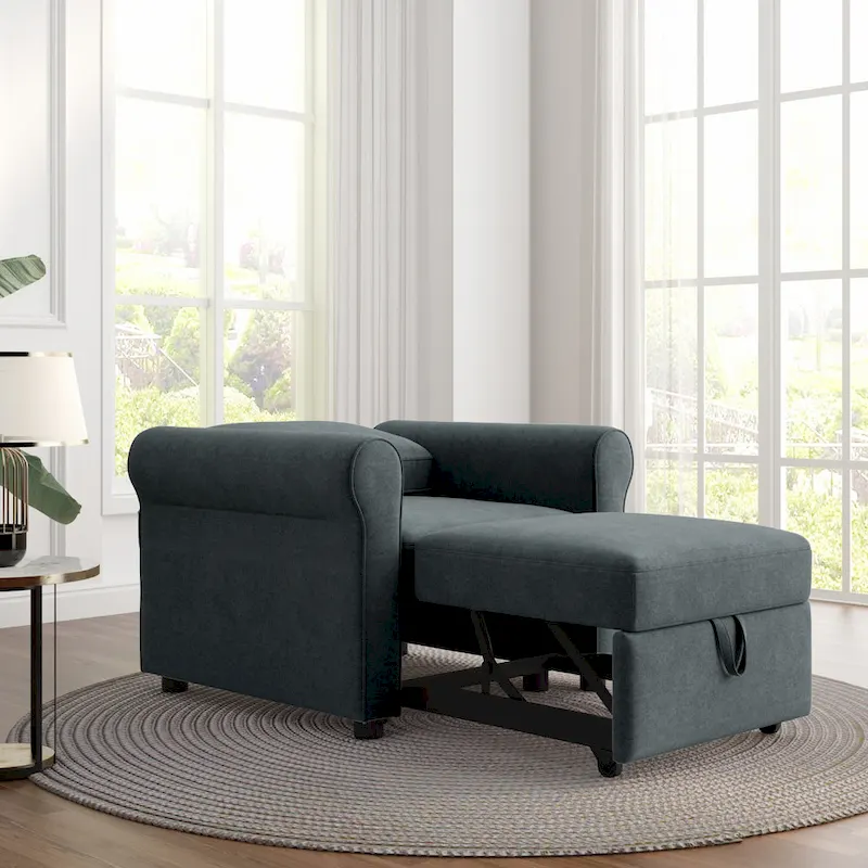 3-in-1 Convertible Sleeper Chair Bed