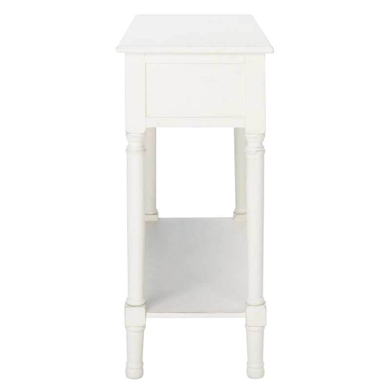 SAFAVIEH Lucetta 2-Drawer Console Table - 35.5 W x 13 L x 29.5 H - 36Wx13Dx30H