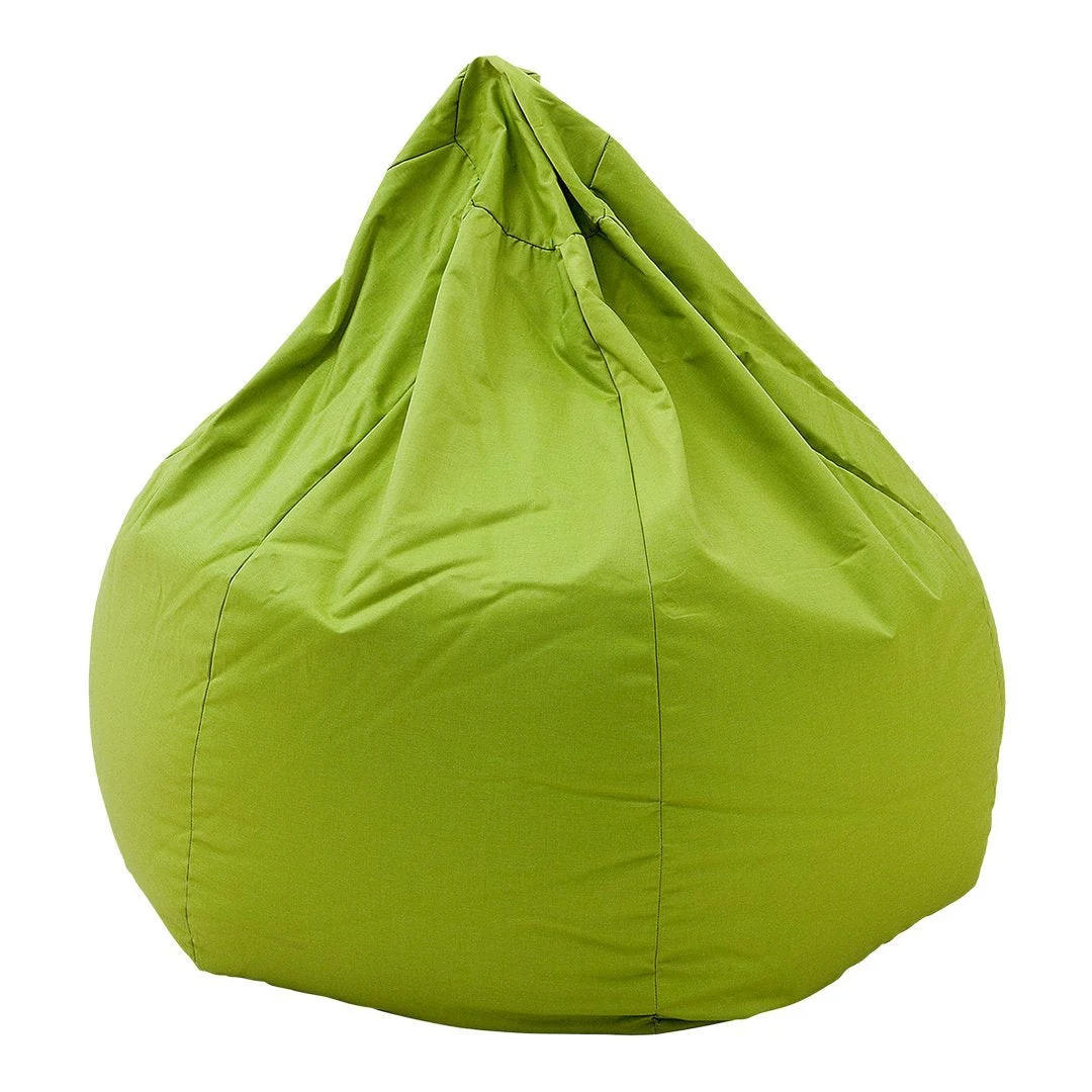 Classic Fabric Bean Bag Lounge Chair with Body-Shaping Comfort for Living Room or Bedroom