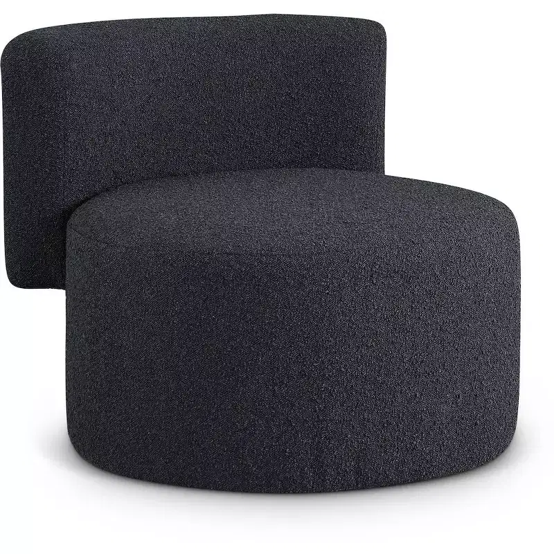 Boucle Fabric Accent Chair