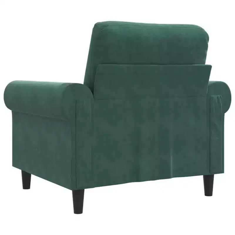 Sofa Chair Accent Upholstered Club Armchair for Living Room Velvet