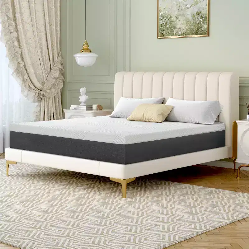 10,12,14 inch Gel memory sponge mattress, medium hardness, quiet sleep every day , mattress in a box