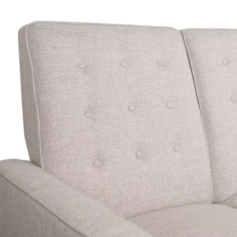 Christopher Knight Home Denison Upholstered Tufted Loveseat Pushback Recliner