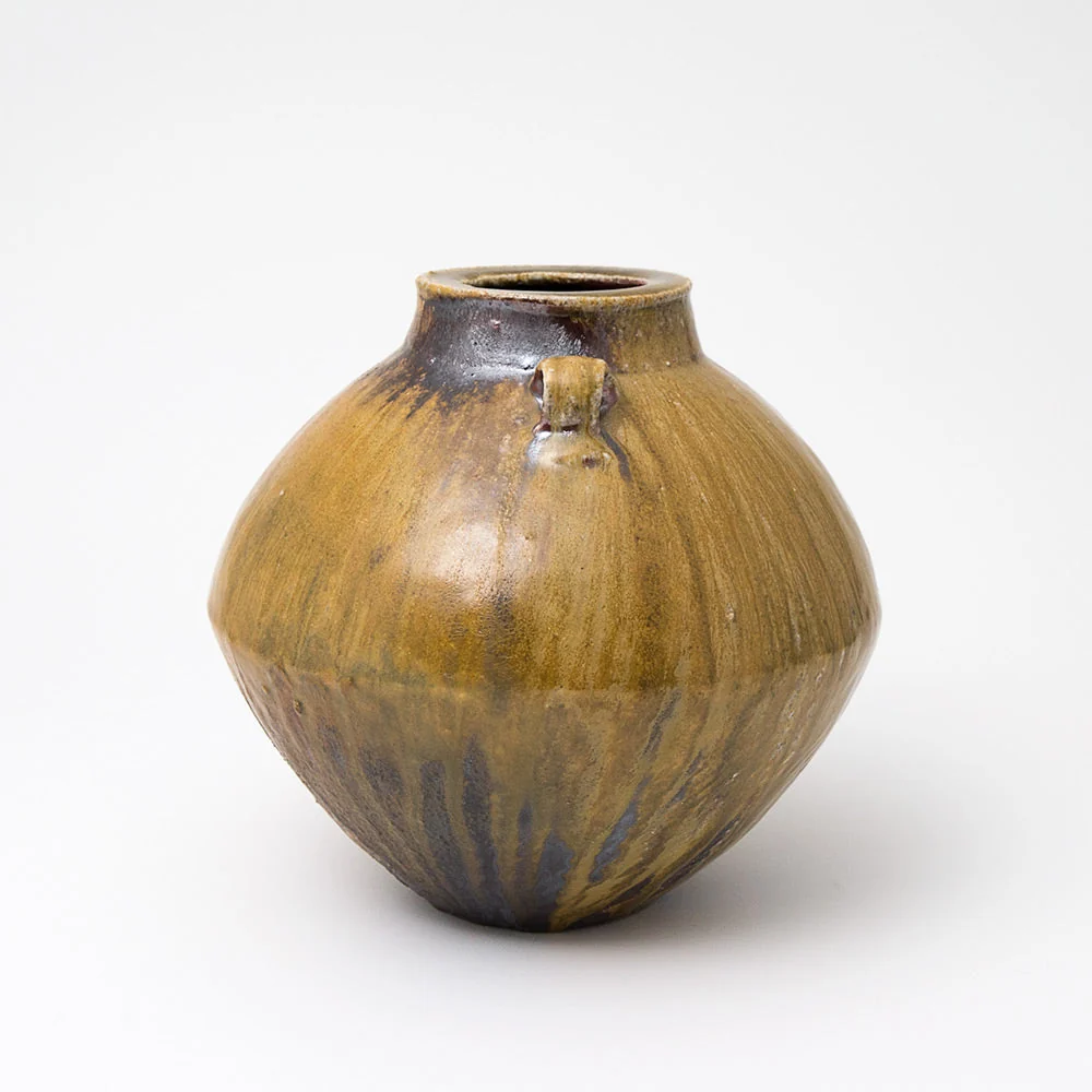 Yohen Ash Glazed Vase
