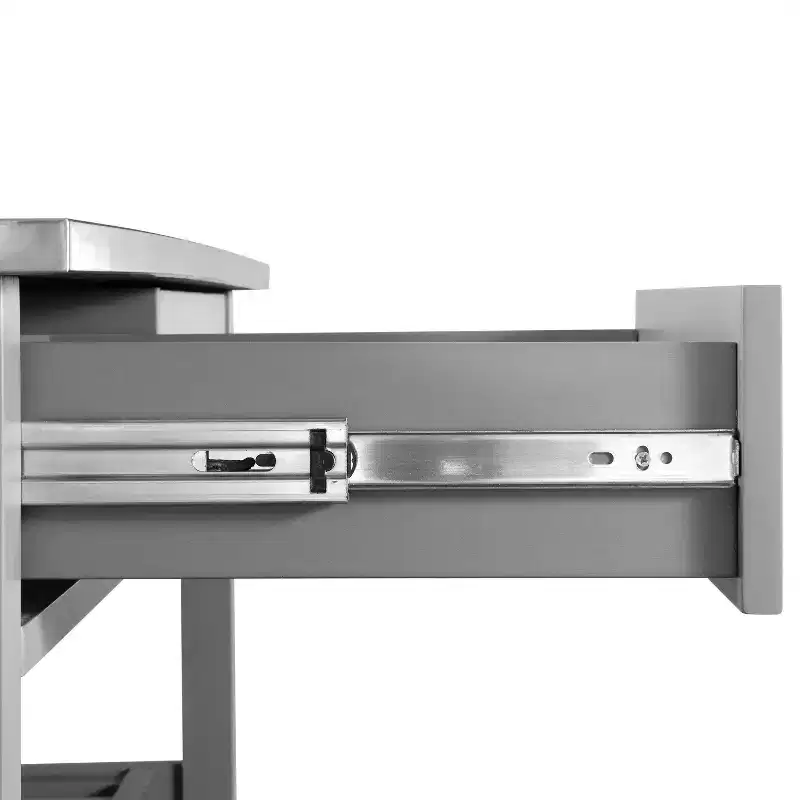 Chloe Stainless Steel Top Kitchen Island Cart - Crosley