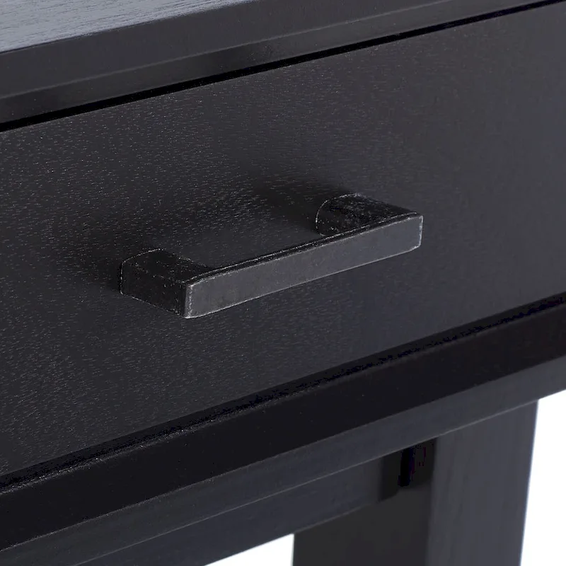 Delsie Mid-Century 3-Drawer Desk