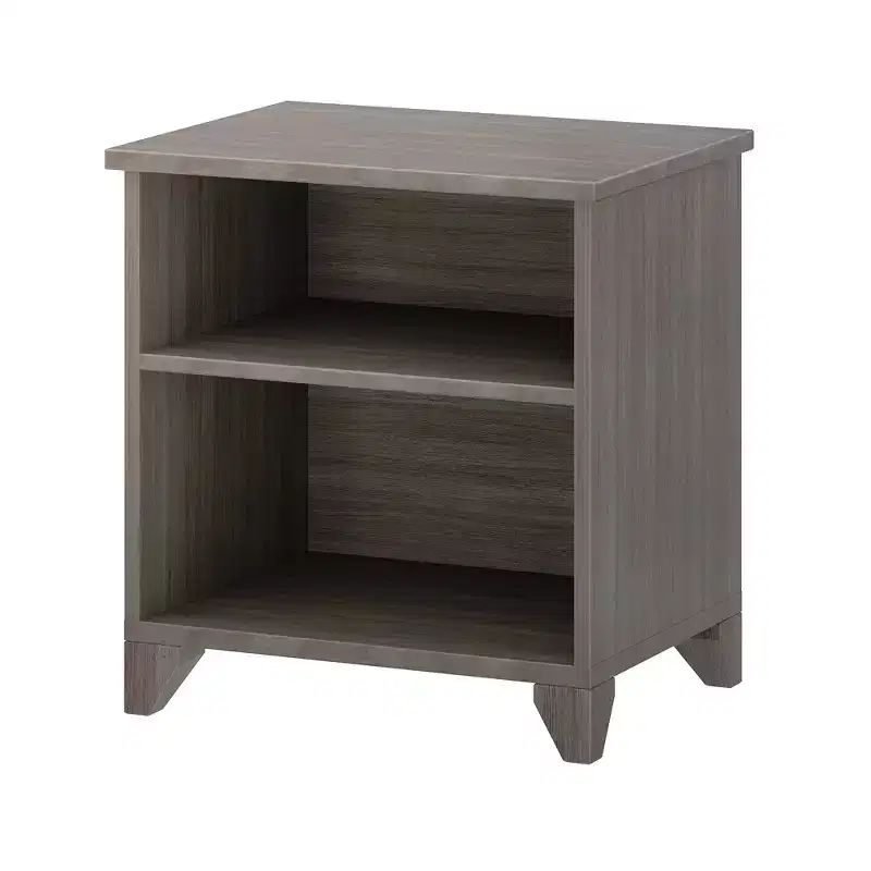 Plank+Beam Solid Wood Nightstand with Shelves