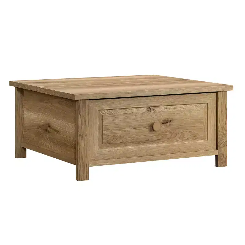 GDFStudio Halden Farmhouse Wood Lift-Top Coffee Table with Hidden Storage
