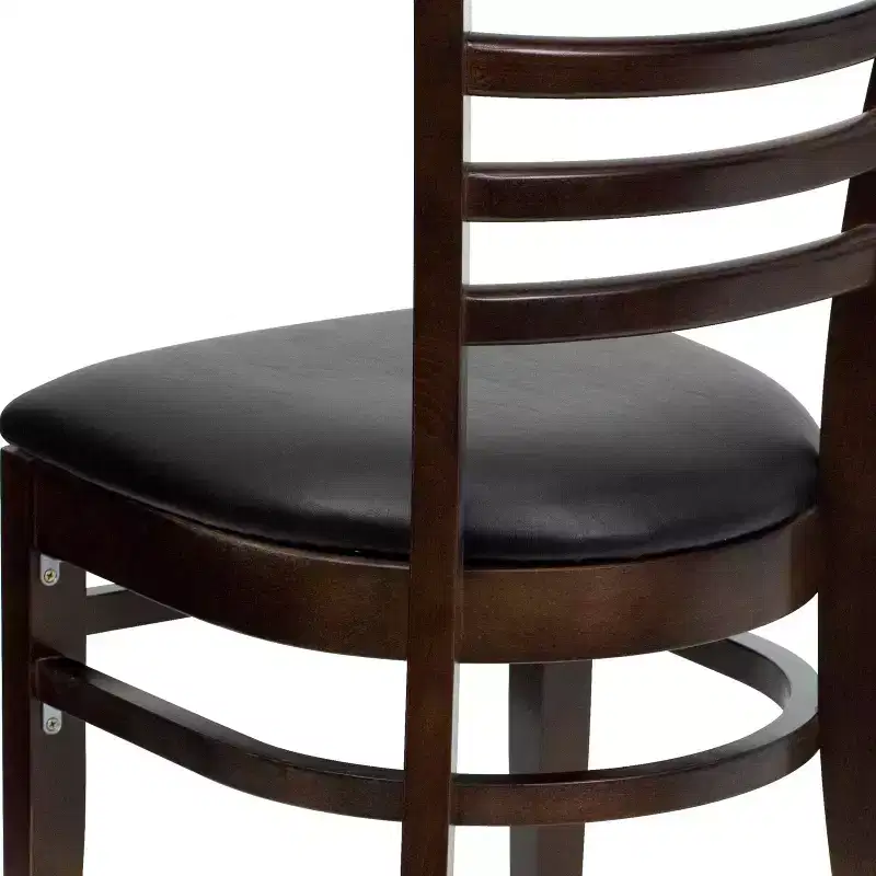 Flash Furniture Ladder Back Wooden Restaurant Chair