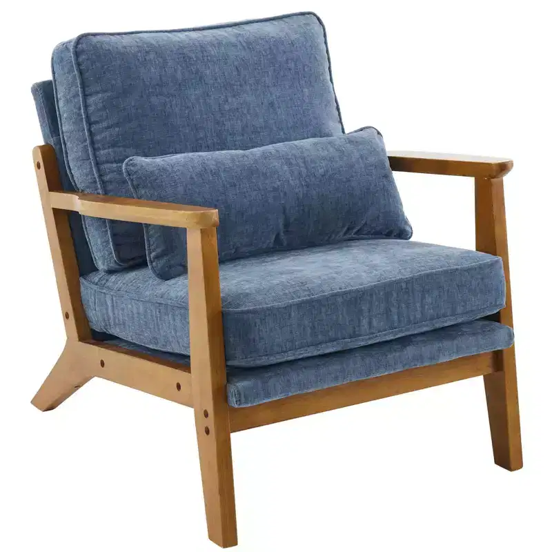 Karl Home Upholstered Single Lounge Chair Accent Chair