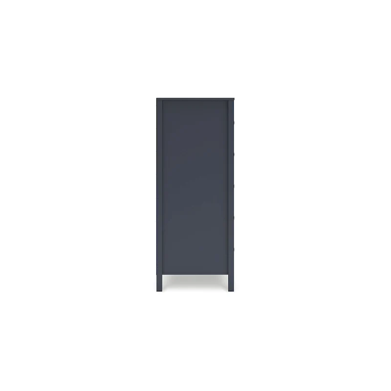 Blue 5-Drawer Chest of Drawers