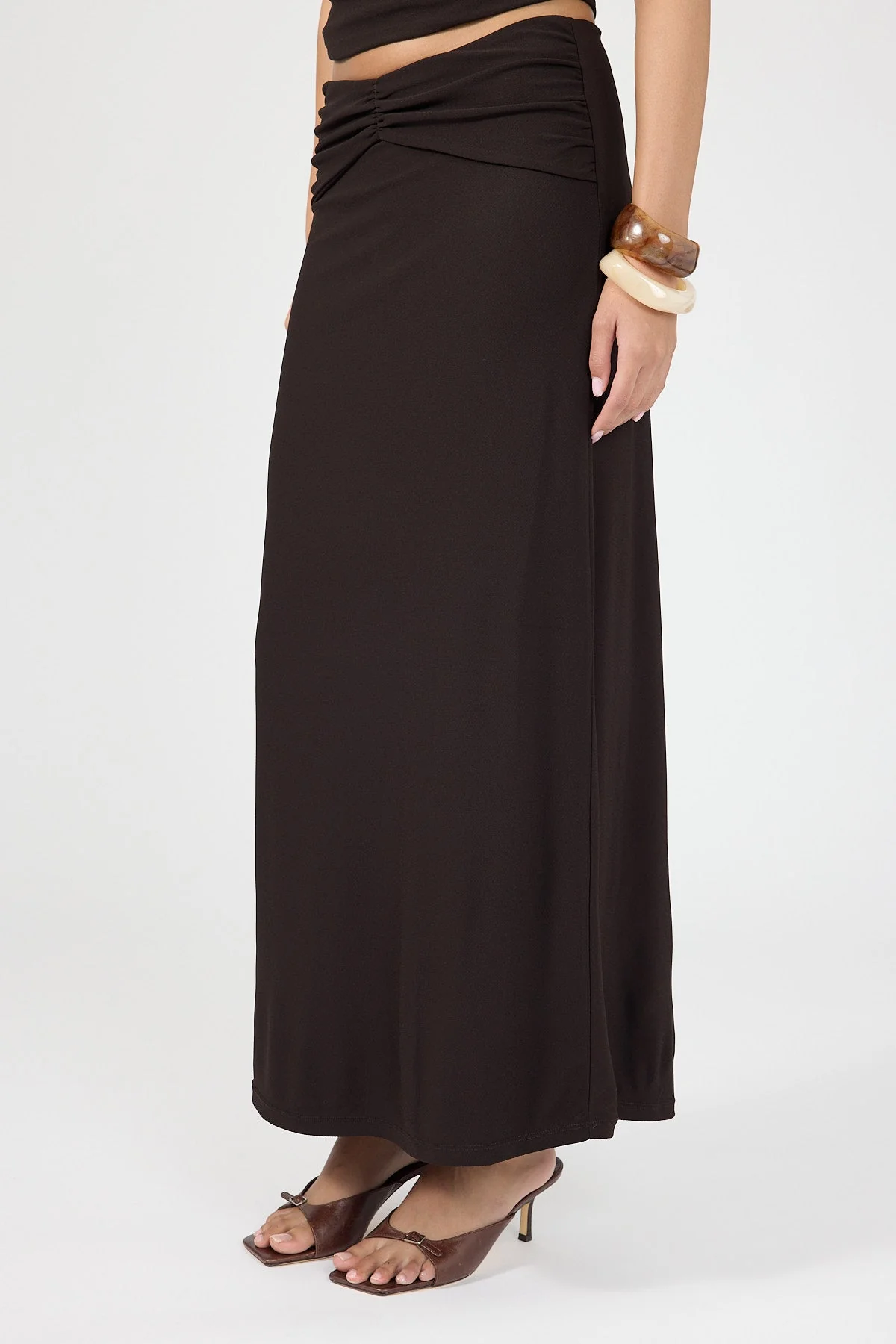 Maxi Skirt Brown