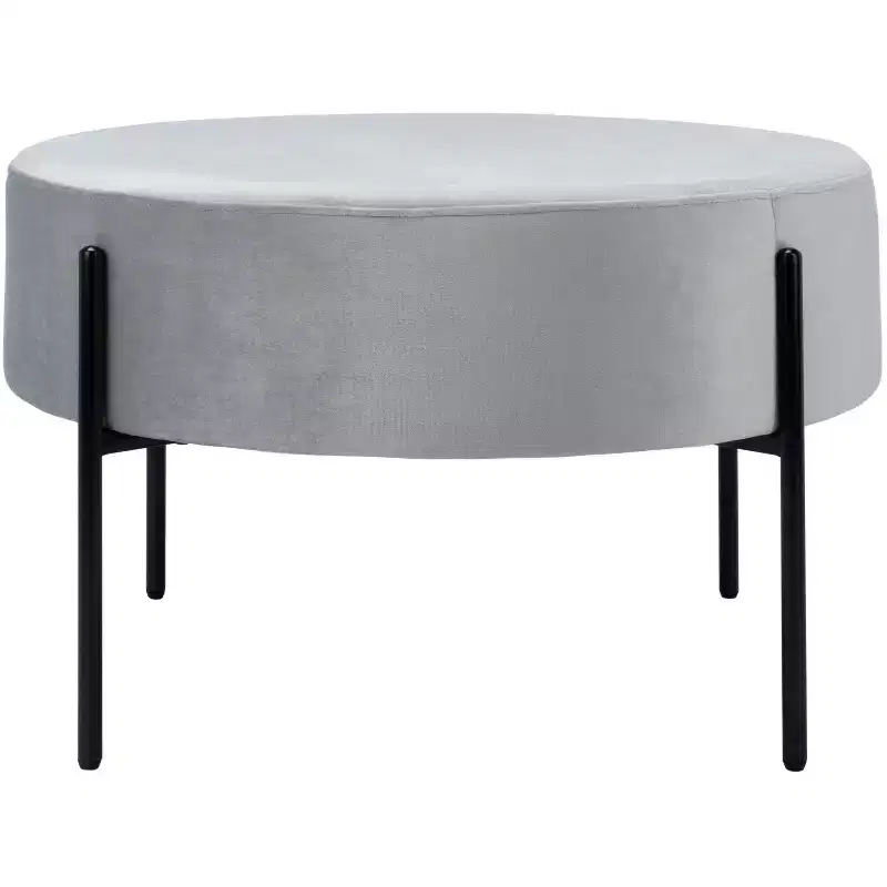 Lisbon Round Cocktail Ottoman - OTT6203 - Safavieh