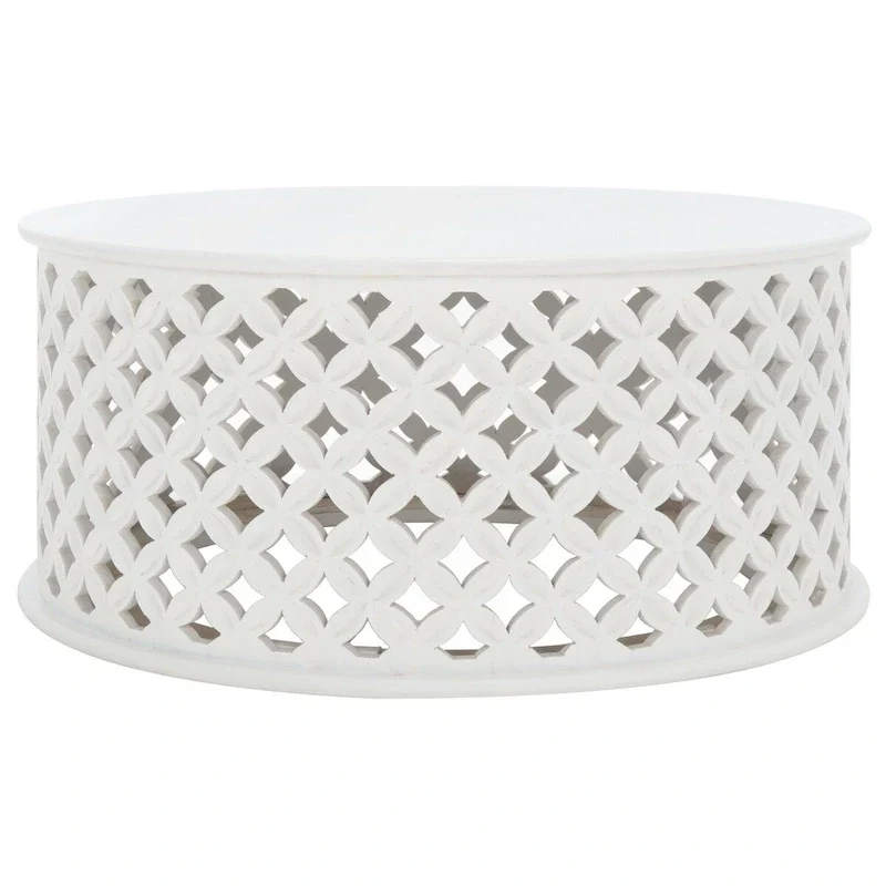 SAFAVIEH Antkea Round Coffee Table - 35 L x 35 D x 16 H - 35Wx35Dx16H