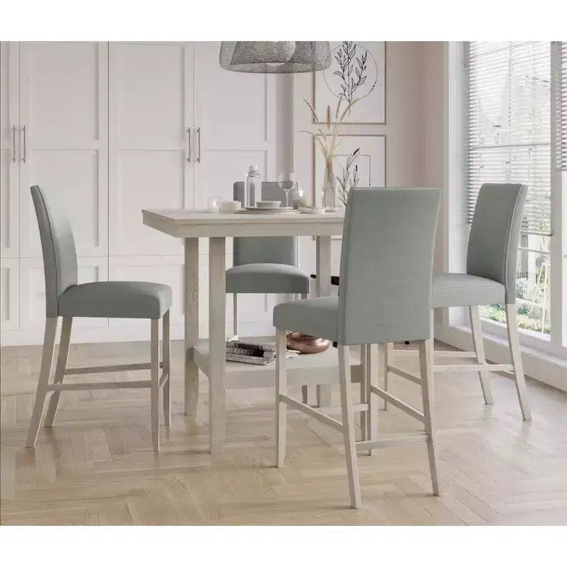 Home Design Macon 5 Piece Counter Height Dining Set