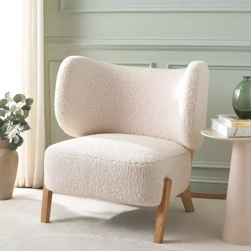 Jakoda Accent Chair - ACH4525 - Off White/Natural - Safavieh