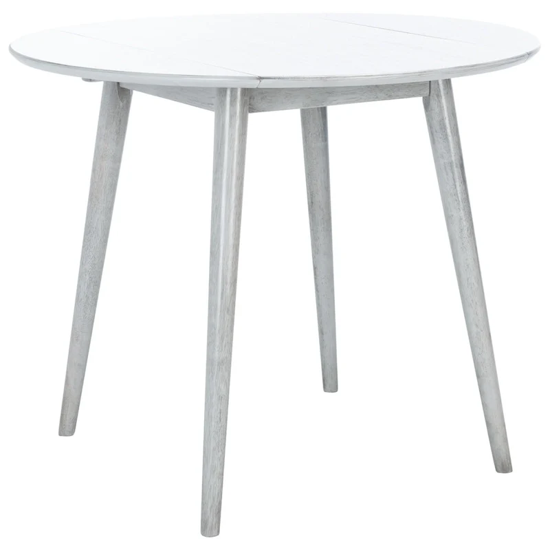 SAFAVIEH Geoff Folding Round Dining Room Table - 35 W x 35 L x 29 H - 35Wx35Dx29H