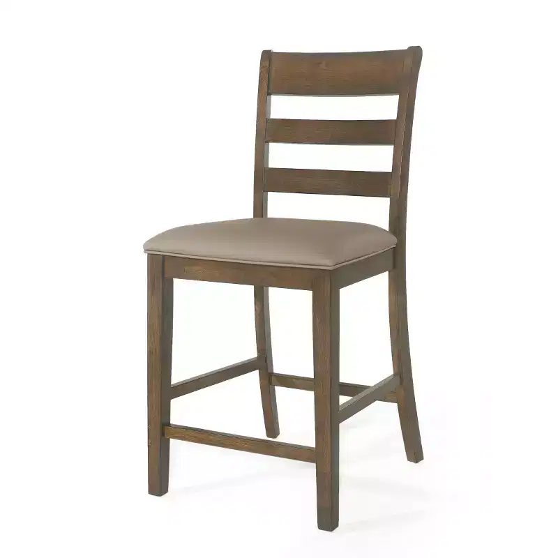 Okak Set of 2 Modern Dining Chairs, Fabric Dining Room Chairs, Upholstered Kitchen Side Chairs with Curved Backrest & Metal Frame
