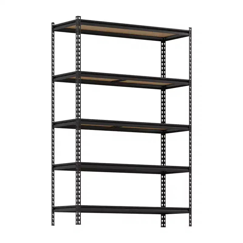5-Tier Adjustable Metal Storage Shelf Unit