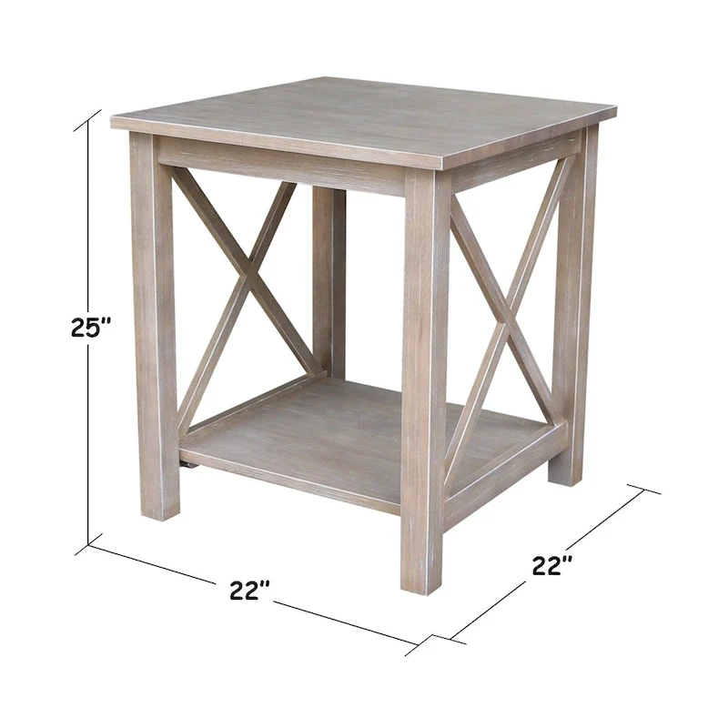 International Concepts Wood Hampton End Table