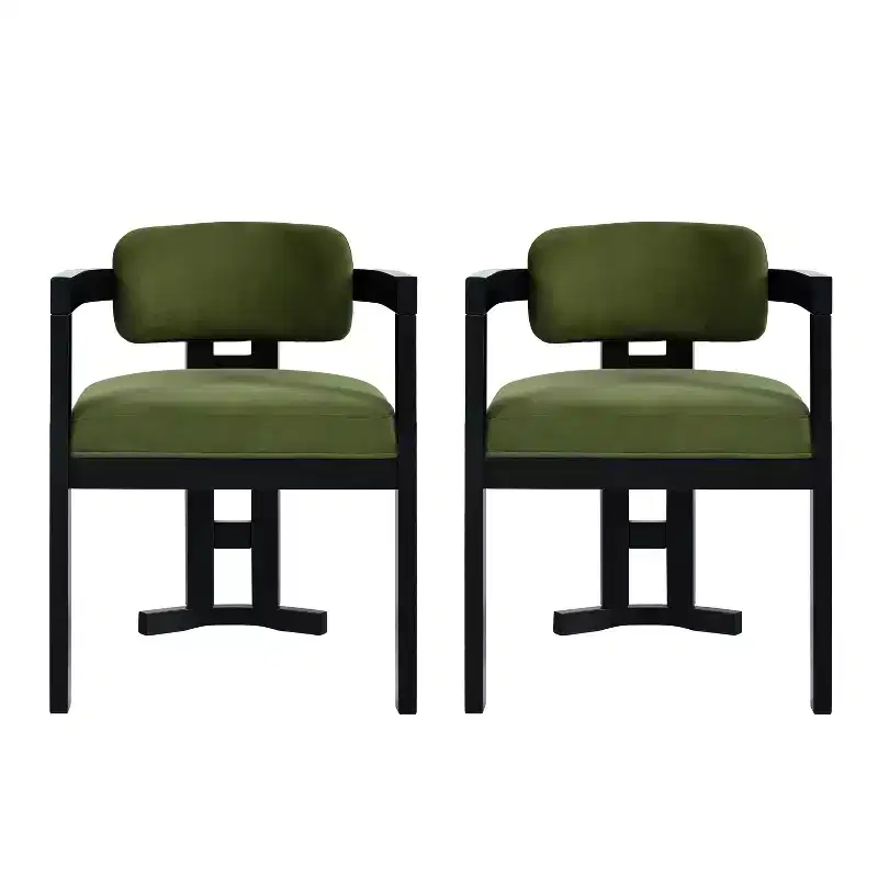 Christopher Knight Home Luna Modern Birch Wood Upholstered Dining Chair (Set of 2)